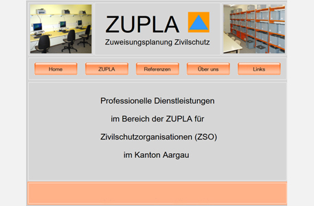 Beispiel 1 einer html-Website der 2000-er Jahre