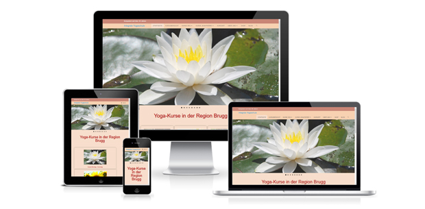 responsives Webdesign integrale-yogaschule.ch