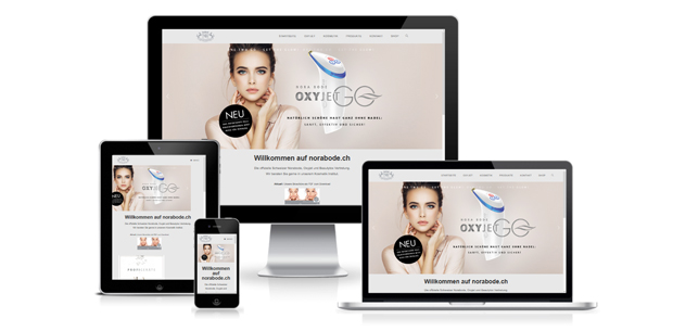 responsives Webdesign norabode.ch